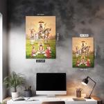 Baba Ramdev Ji: Eternal Guru & Guardian of Faith Metal Poster