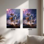 Badshah Darvesh: The Sovereign Saint of Divine Courage Metal Poster