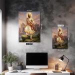 Chhatrapati Shivaji Maharaj: Eternal Flame of Swarajya Metal Poster