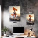 Chhatrapati Shivaji Maharaj: Eternal Flame of Swarajya Metal Poster