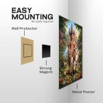 Shree Dattatreya: The Eternal Guru of the Three Worlds | Divine Metal Poster