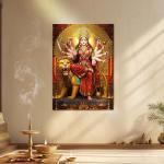 Maa Durga: Triumph of Divine Power Metal Poster
