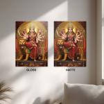 Maa Durga: Triumph of Divine Power Metal Poster