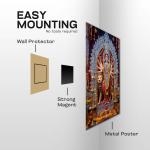 Shree Mahishasuramardini Durga: The Supreme Divine Power Metal Poster