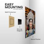 Durga Mata: Divine Shakti & Eternal Protection Metal Poster