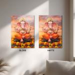 Lord Ganesha: Remover of Obstacles Metal Poster