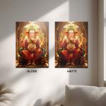 Lord Ganesha: Royal Abundance in Golden Temple Edition