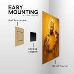 Sri Guru Gobind Singh Ji: Sovereign of Courage, Compassion & Divine Sovereignty | Eternal Khalsa Metal Poster