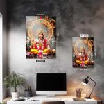 Mahaveer Hanuman: The Immovable Pillar of Bhakti & Strength | Divine Metal Poster