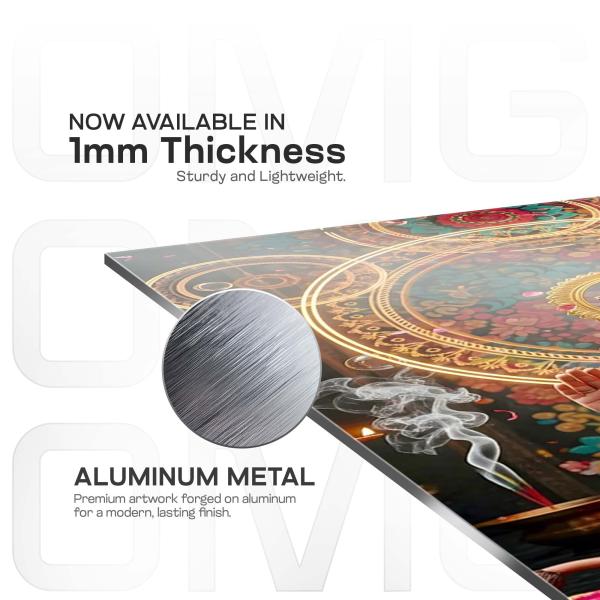 Mahaveer Hanuman: The Immovable Pillar of Bhakti & Strength | Divine Metal Poster