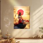 Hanuman : Power of Devotion & Inner Strength Metal Poster