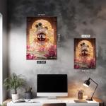 Jagannath’s Lotus Grace: Eternal Protection & Divine Bliss Metal Poster