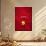 Karma Jyoti: The Eternal Flame of Action & Dharma | Divine Metal Poster