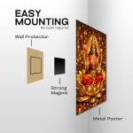 SWARNA SHRI LAKSHMI – Goddess of Infinite Abundance & Divine Prosperity Metal Poster