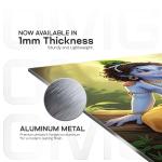 Bal Krishna & Sudama: The Eternal Smile of Divine Friendship | Celestial Devotional Metal Poster