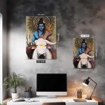 Mahadev & Nandi: Eternal Guardian Metal Poster