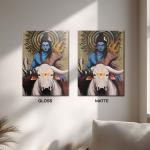 Mahadev & Nandi: Eternal Guardian Metal Poster