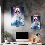 Mata Parvati: The Supreme Mother of Strength & Serenity Metal Poster