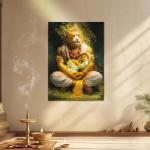Narasimha Anugrah: Divine Protector of Bhakti Metal Poster