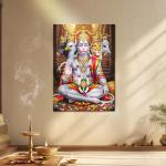 Panchmukhi Hanuman: The Divine Protector Metal Poster