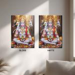 Panchmukhi Hanuman: The Divine Protector Metal Poster