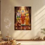 Ram Darbar: The Eternal Court of Dharma | Divine Metal Poster