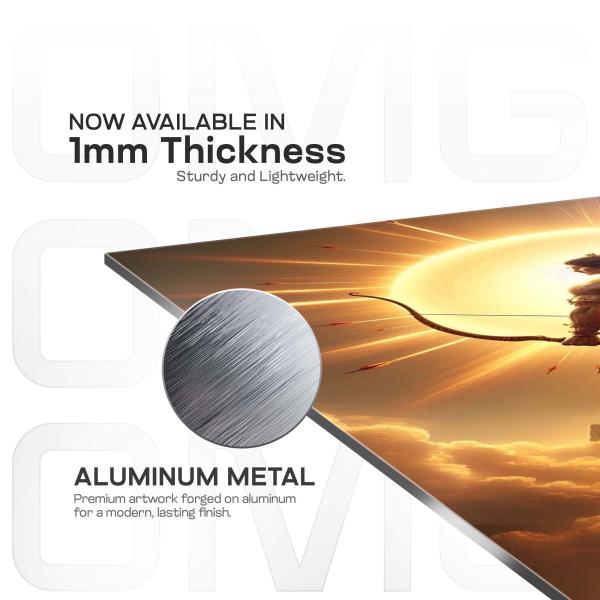 Shree Ram Suryavanshi: The Solar Archer of Dharma | Divine Metal Poster