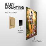 Ram Hanuman: Devotion at the Feet of Dharma Metal Poster