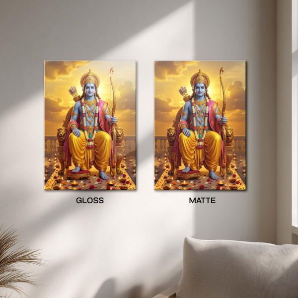 Raja Ram: The Divine King of Dharma Metal Poster