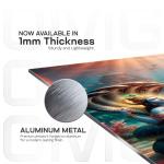 Vishnu Lakshmi: The Cosmic Ocean of Serenity Metal Poster