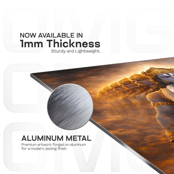 Vishvarupa: The Infinite Divine Form Metal Poster