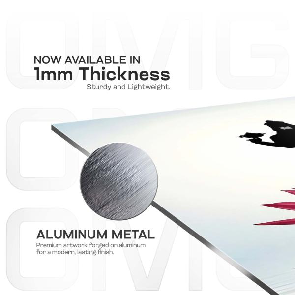 Lord Vishnu: The Lotus-Born Guardian of Cosmic Balance | Serene Divine Metal Poster