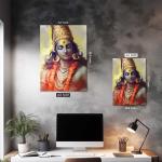 Shri Vithu Mauli: The Compassionate Lord of Pandharpur | Sacred Metal Poster